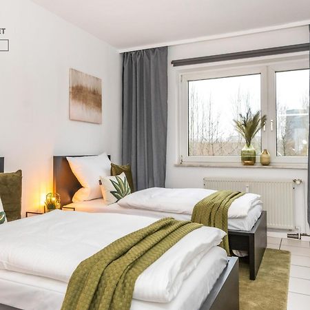3-Zimmer-Wohnung Nahe Essen City, Bis 5 Personen, Smarttv, Wifi, Balkon 외부 사진