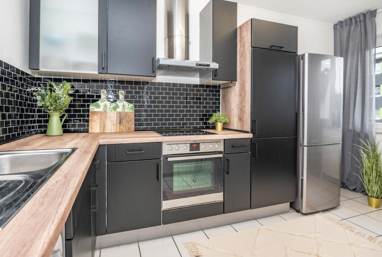 3-Zimmer-Wohnung Nahe Essen City, Bis 5 Personen, Smarttv, Wifi, Balkon 외부 사진